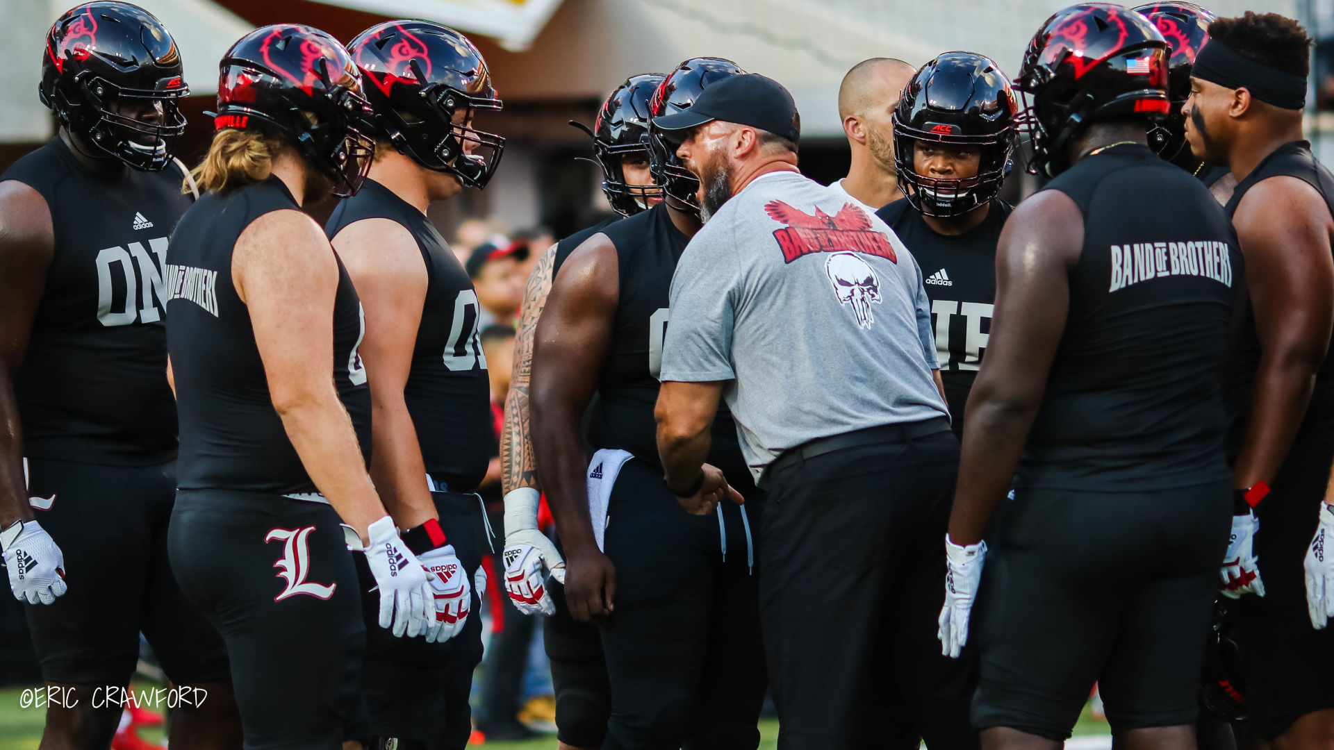 Dwayne Ledford Louisville offensive line coach